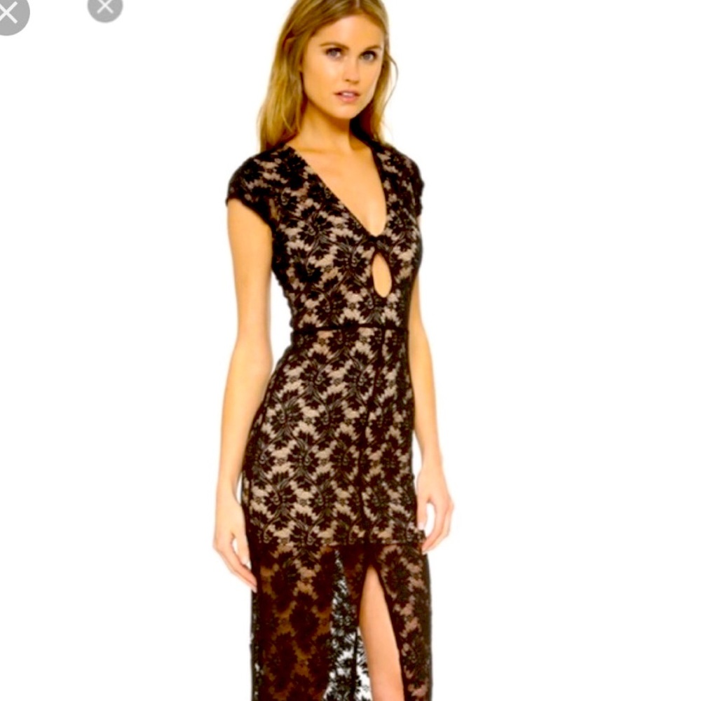 Nightcap black floor length gown - size 3